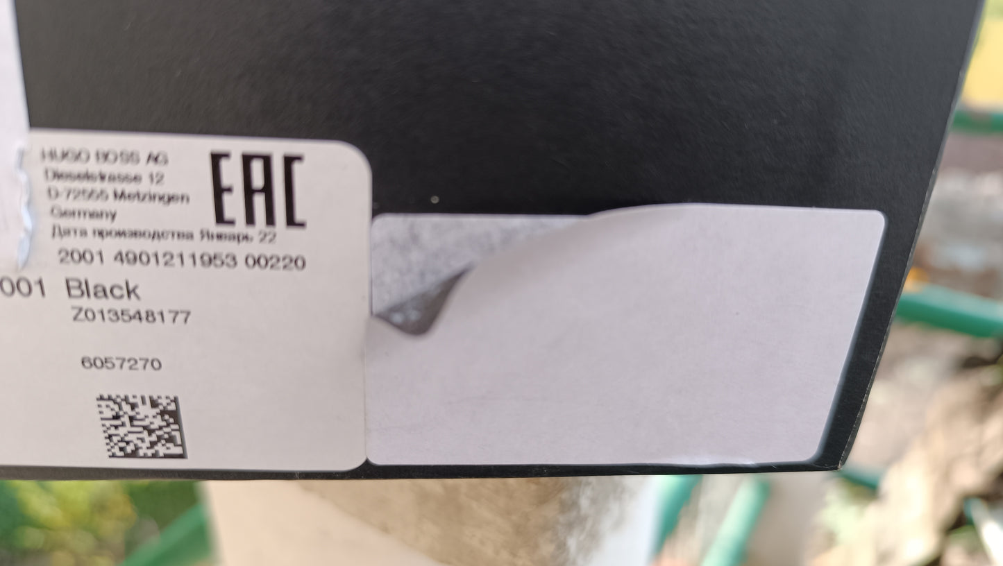 Destockage -50% baskets Hugo Boss Dean ultra légère cuir véritable pointure 41