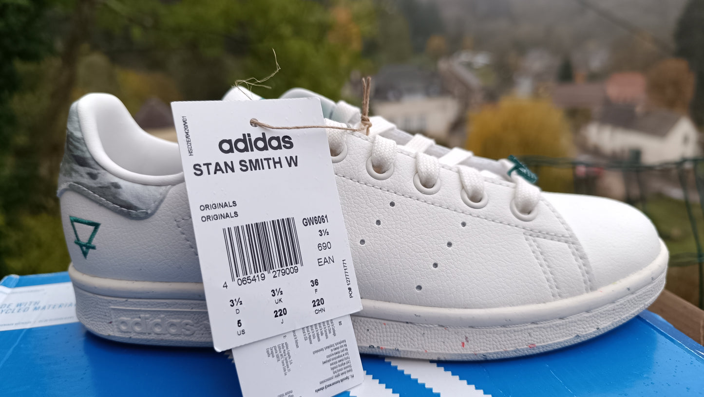 Collector rare baskets sneakers adidas Stan Smith cuir véritable femme 36
