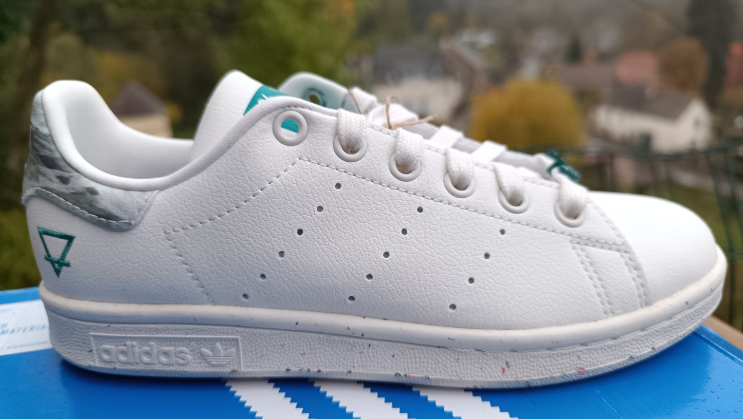 Collector rare baskets sneakers adidas Stan Smith cuir véritable femme 36