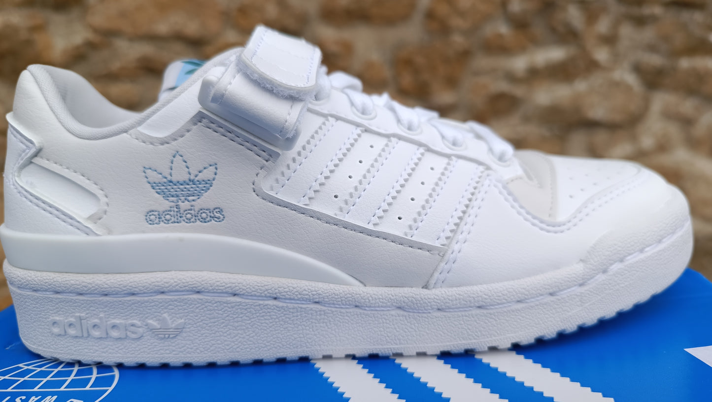 Destockage -50% baskets sneakers adidas forum low vegan femme 36 2/3 37 1/3 .