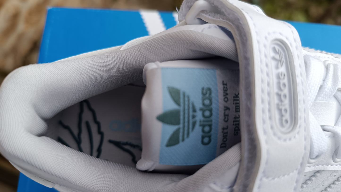 Destockage -50% baskets sneakers adidas forum low vegan femme 36 2/3 37 1/3 .