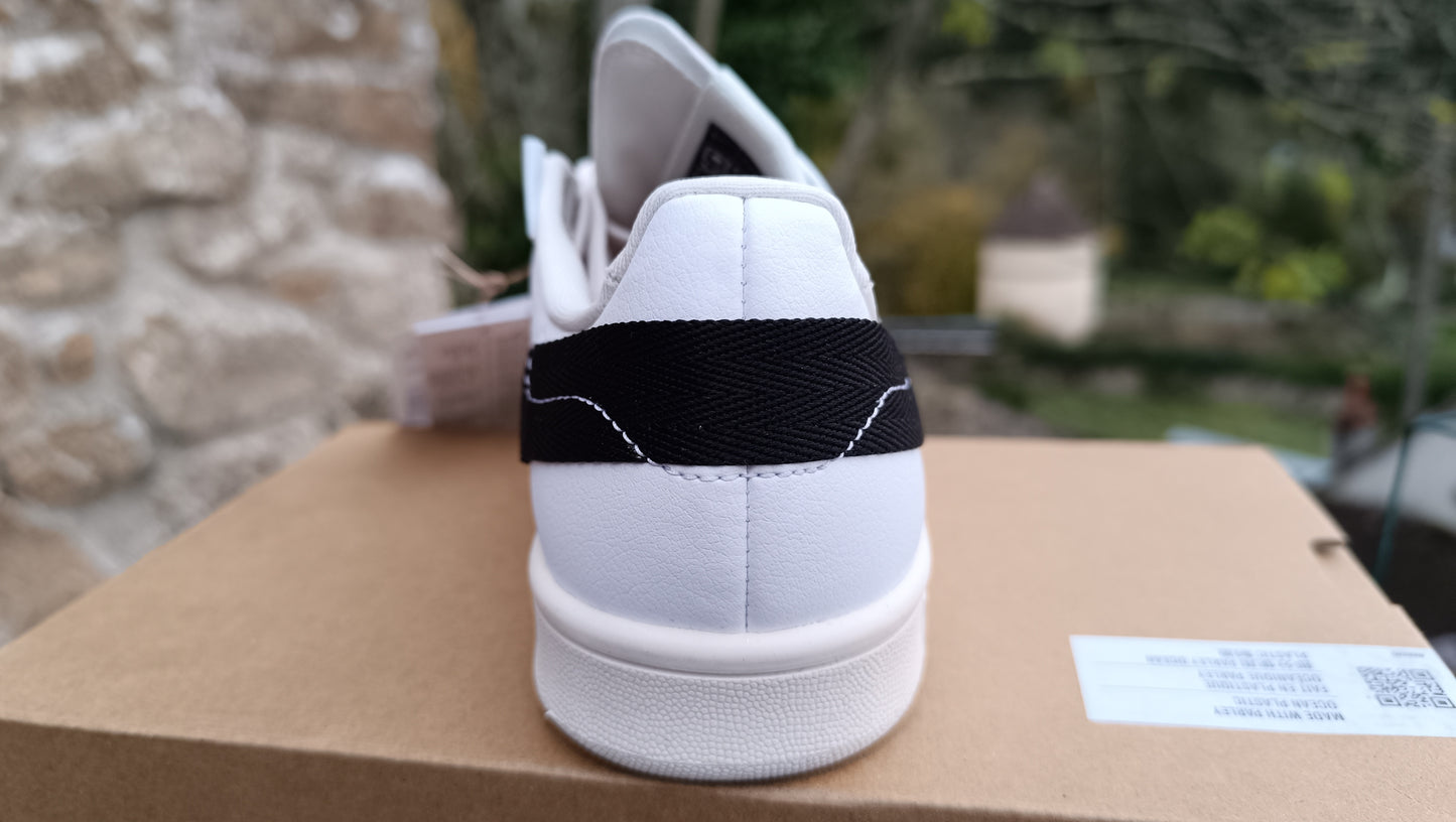 Destockage -60% baskets sneakers adidas Stan Smith parley cuir véritable femme garçon 36