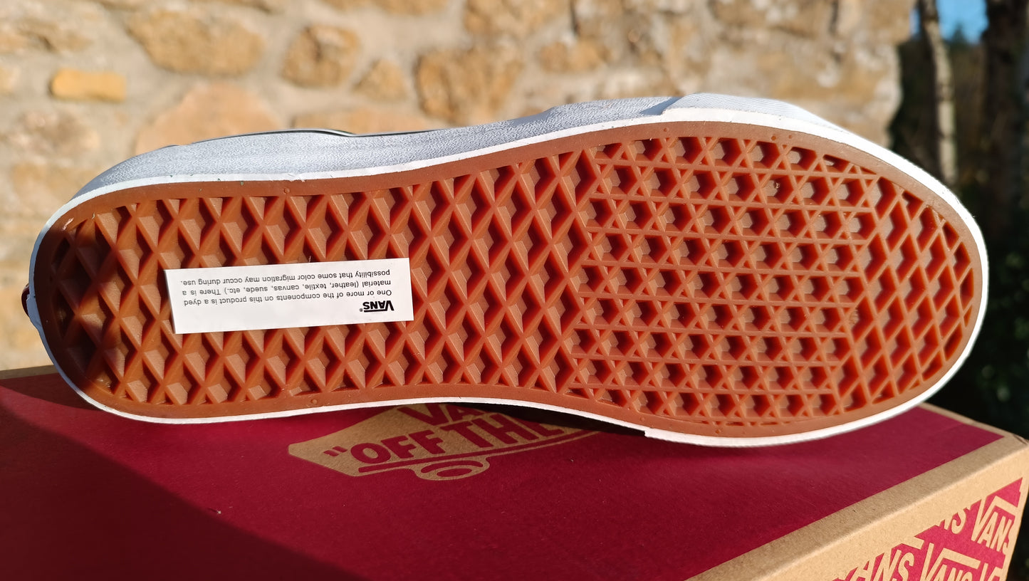 Destockage -55% baskets vans old skool durabilité très forte junior homme 38