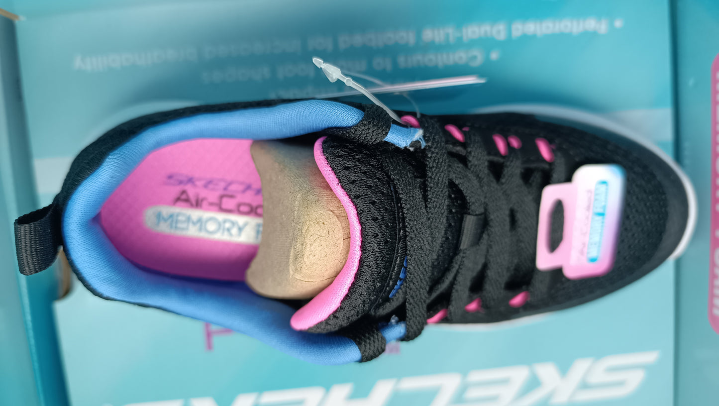 Destockage -60% baskets skechers Dyna memory foam air-couled enfants filles 28 32 34