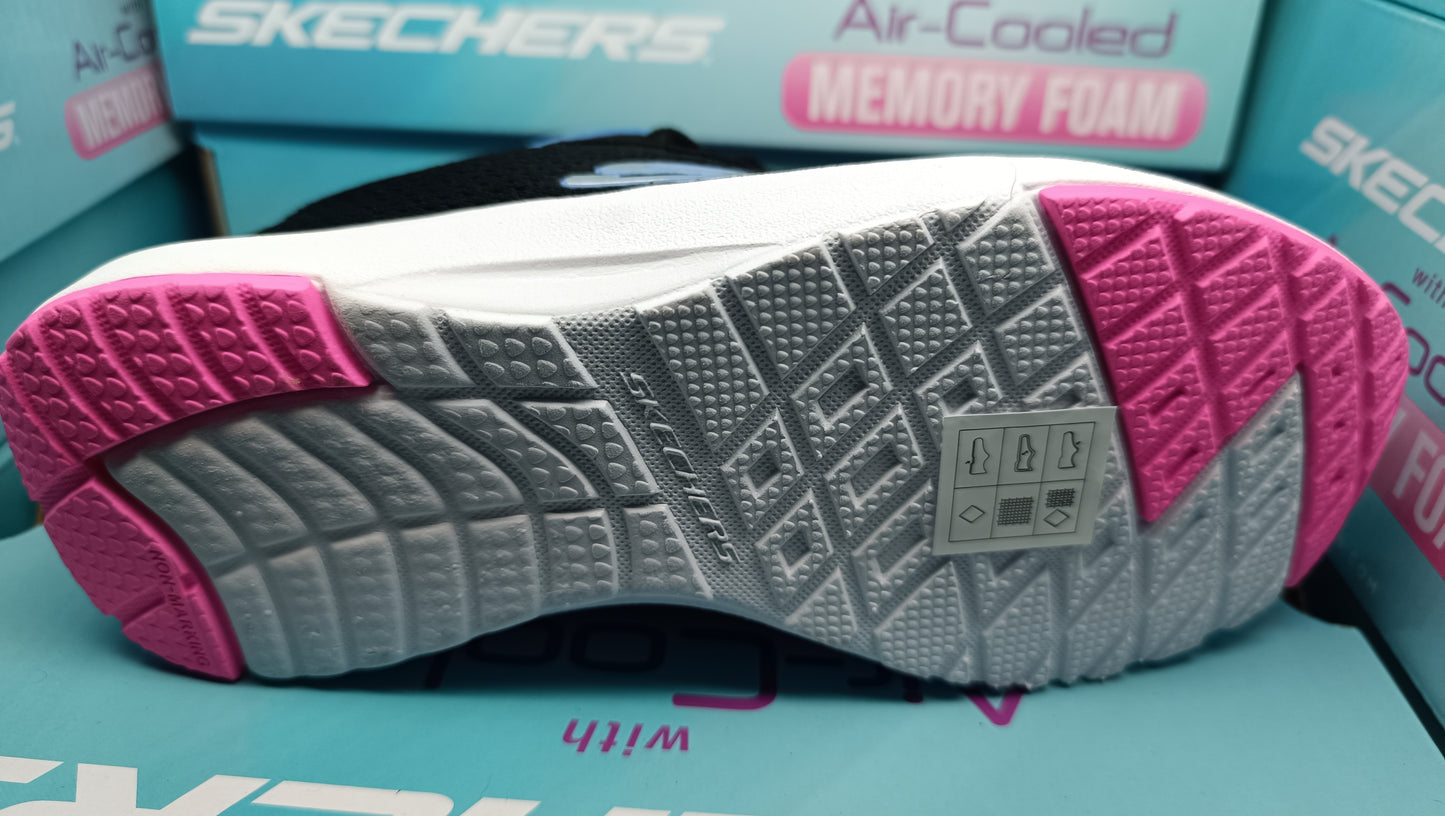 Destockage -60% baskets skechers Dyna memory foam air-couled enfants filles 28 32 34