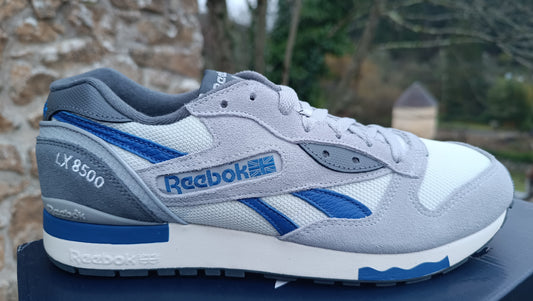 Destockage -40% Baskets Sneakers Reebok Lx8500 Cuir Velour Style 90S Homme 43 . GX8944