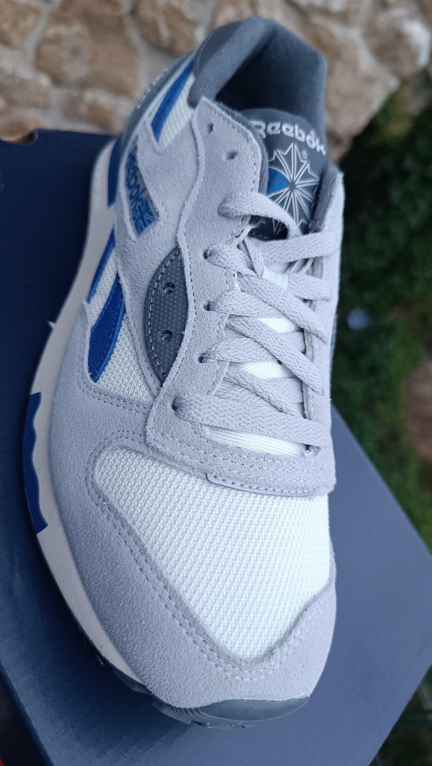 Destockage -40% Baskets Sneakers Reebok Lx8500 Cuir Velour Style 90S Homme 43 . GX8944
