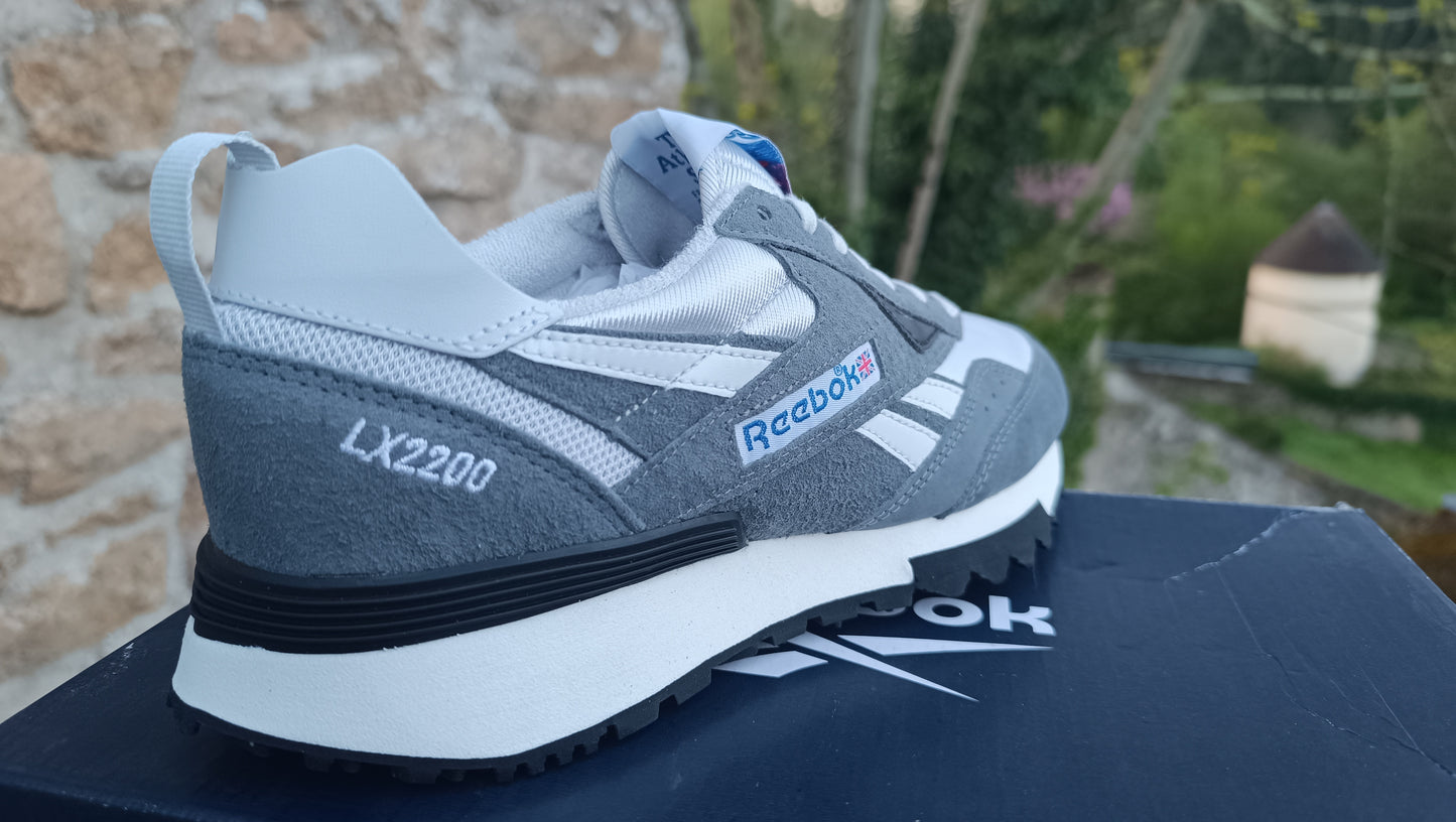 Nouveauté baskets reebok lx 2200 CUIR VERITABLE HOMME 41
