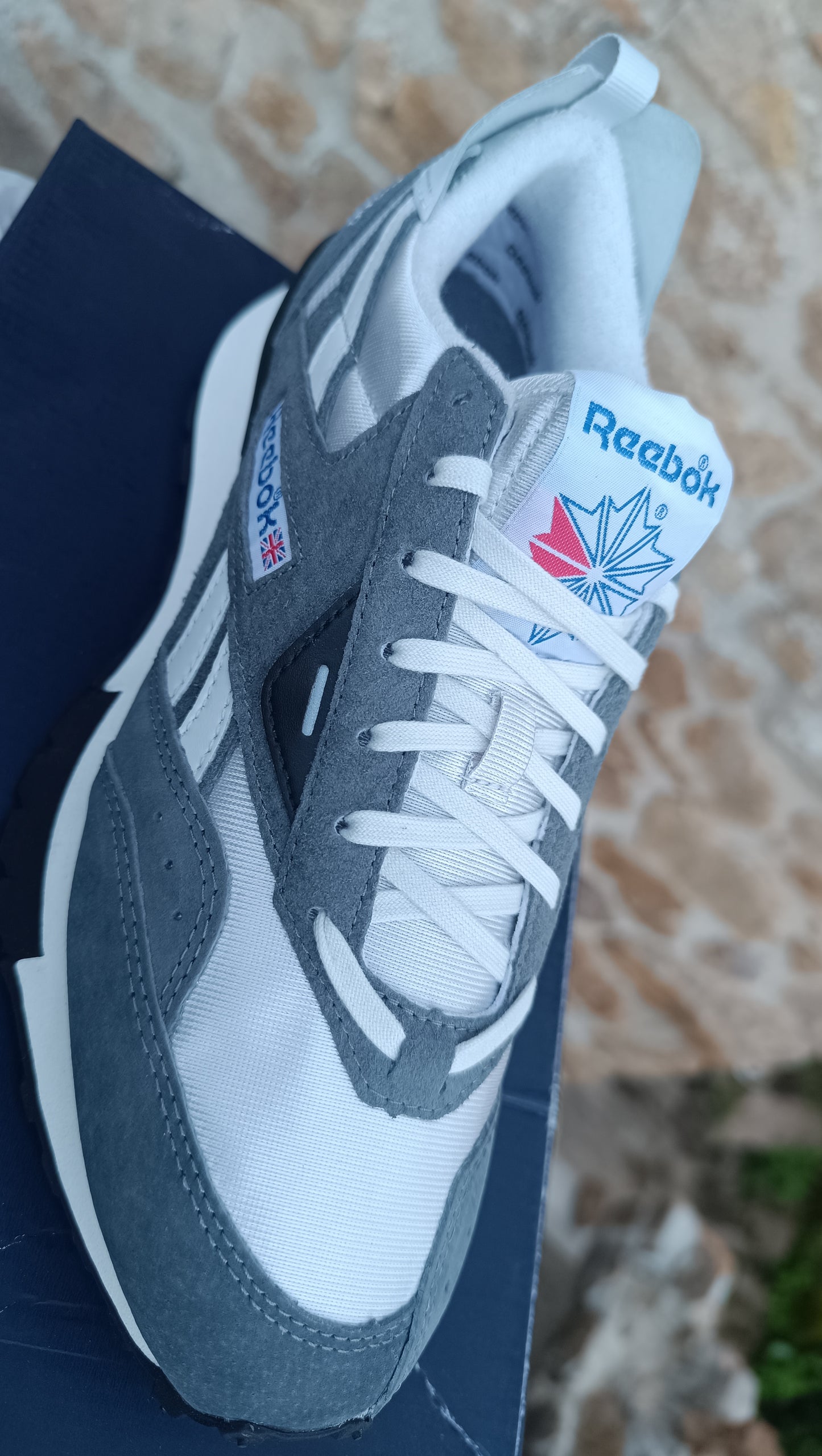Nouveauté baskets reebok lx 2200 CUIR VERITABLE HOMME 41