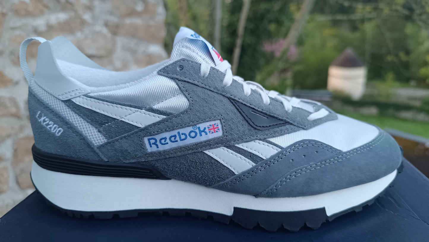 Nouveauté baskets reebok lx 2200 CUIR VERITABLE HOMME 41