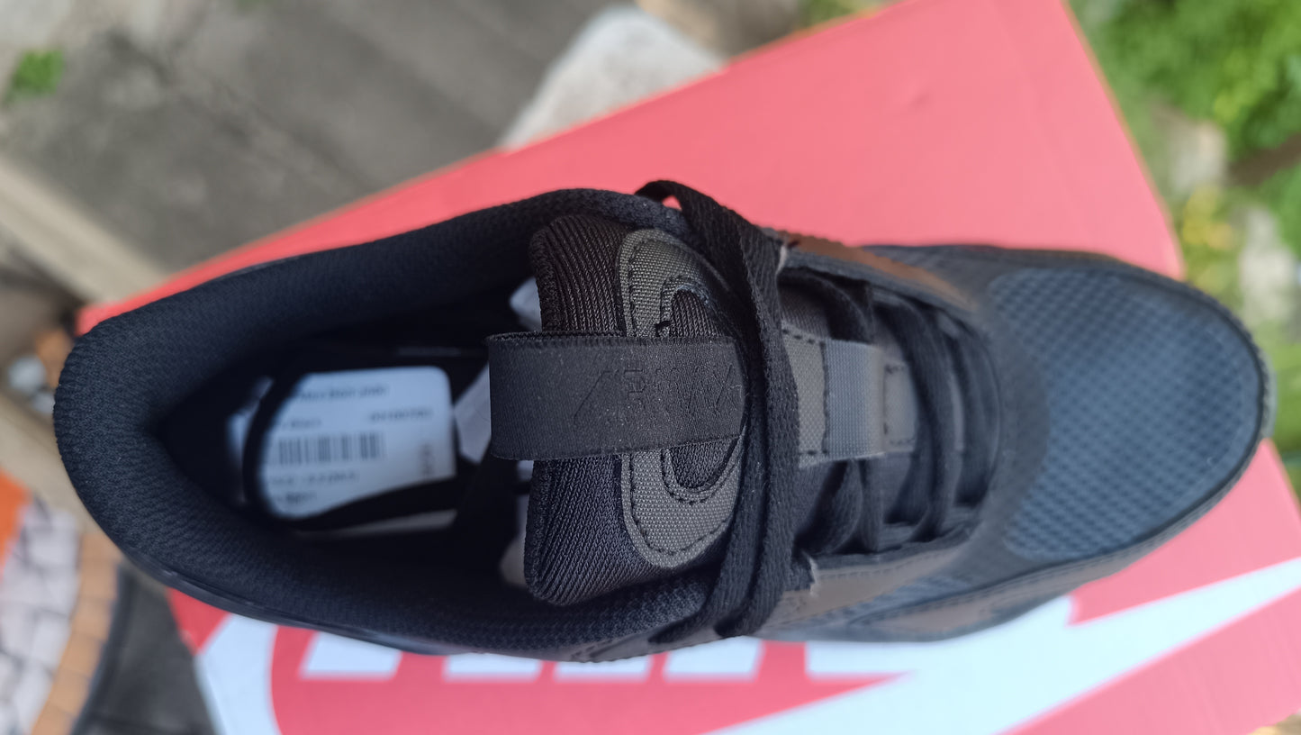 Destockage -50% baskets sneakers Nike air max bolt triple black junior mixte femme garçon 36 37.5 CW1626-001