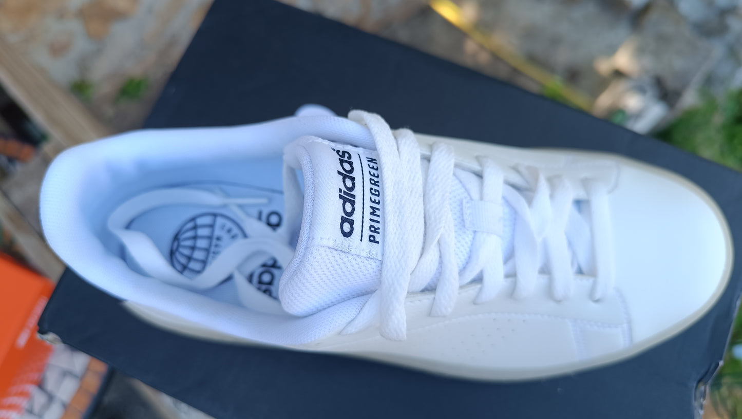 Destockage -50%baskets sneakers adidas advantage vegan mixte homme femme 40 2/3