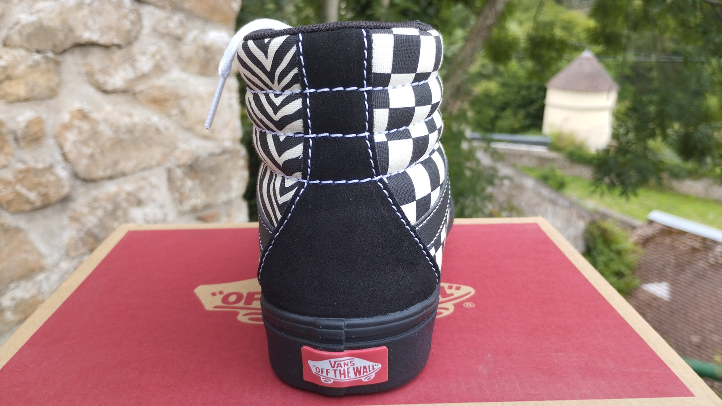 Destockage -50% vans sk-8 hi femme garçon 35