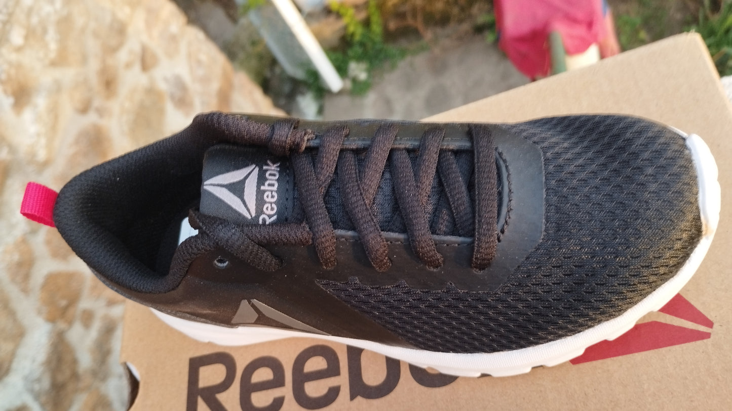 Destockage reebok reeruch enfants garçons filles 30 rouge noir