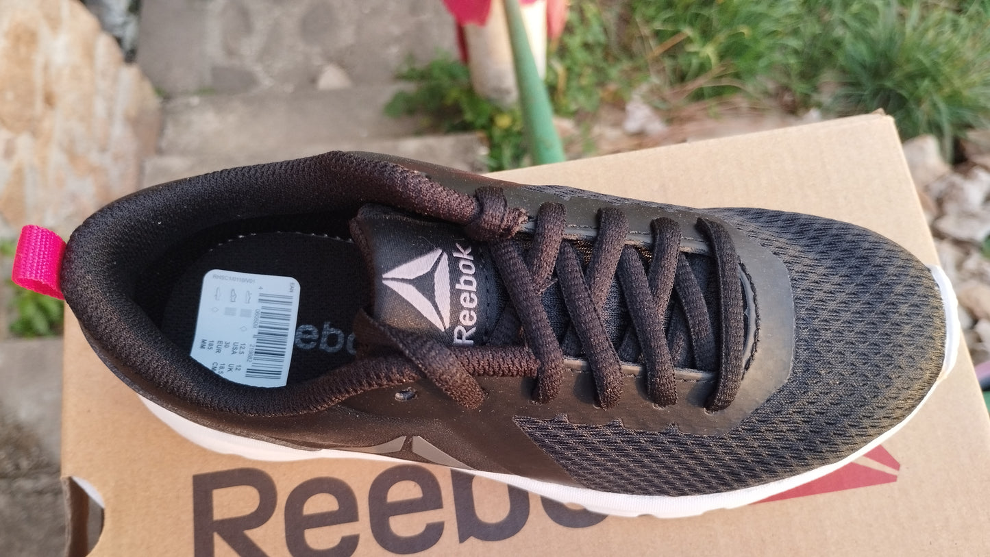 Destockage reebok reeruch enfants garçons filles 30 rouge noir