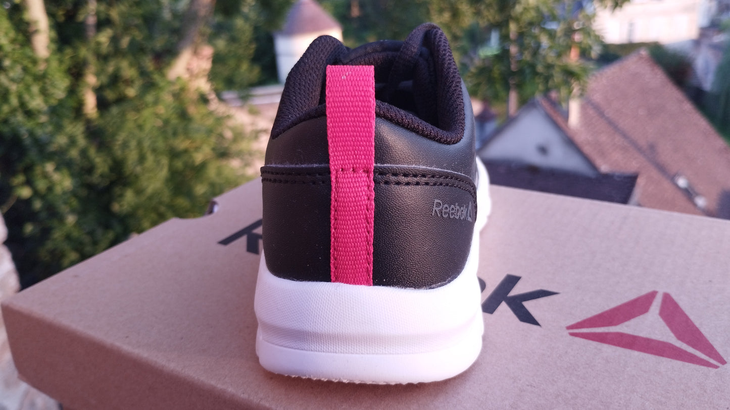 Destockage reebok reeruch enfants garçons filles 30 rouge noir