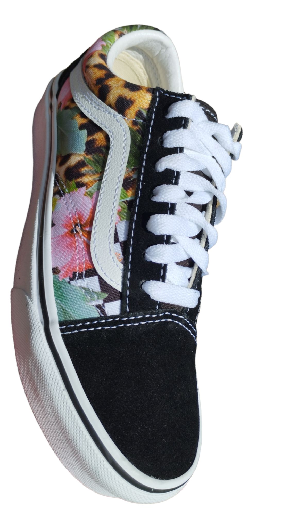 -50% Destockage vans old skool tropical florale femme 35