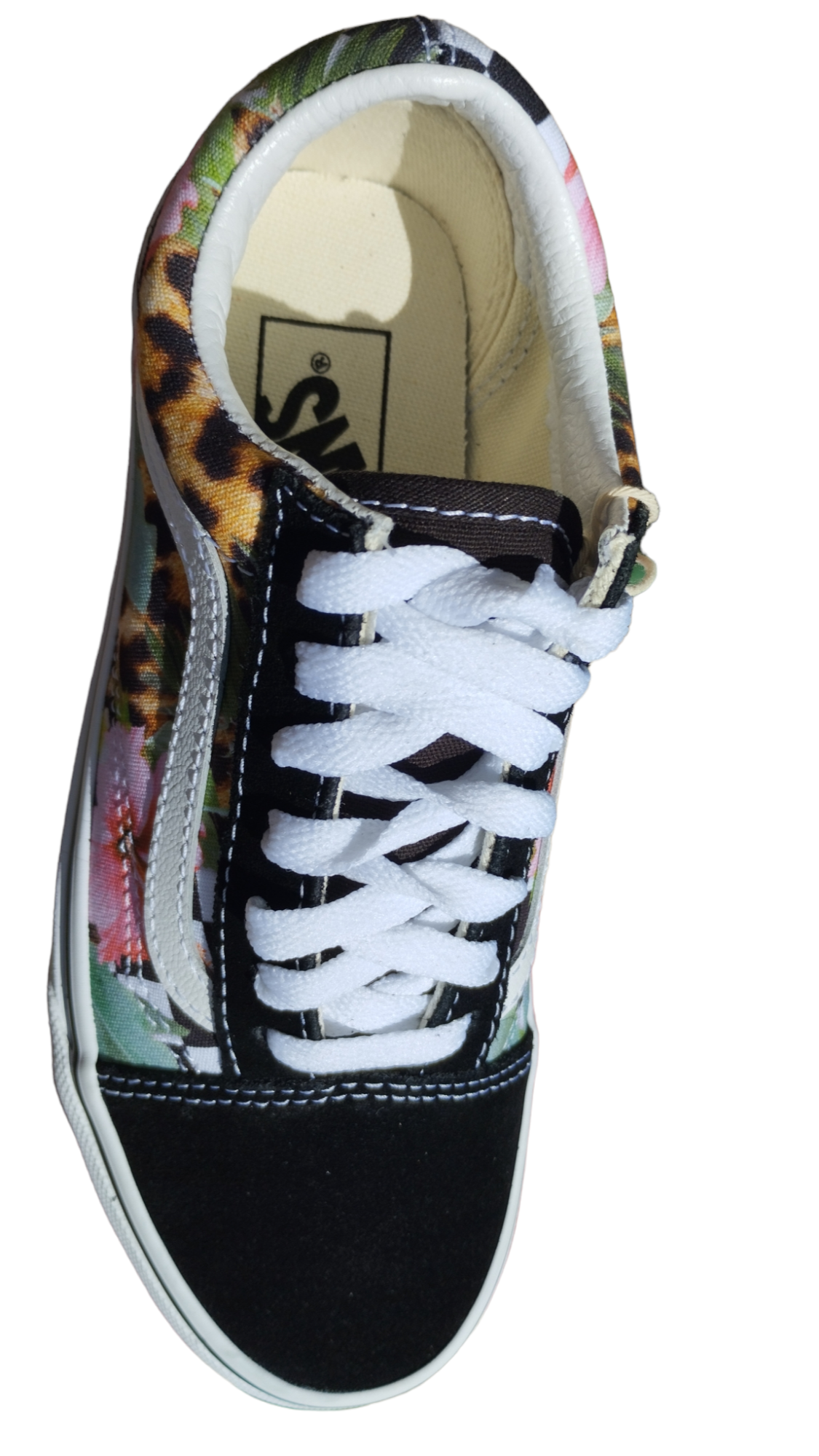 -50% Destockage vans old skool tropical florale femme 35