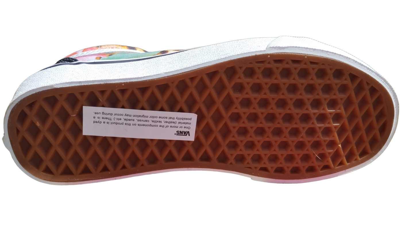 -50% Destockage vans old skool tropical florale femme 35