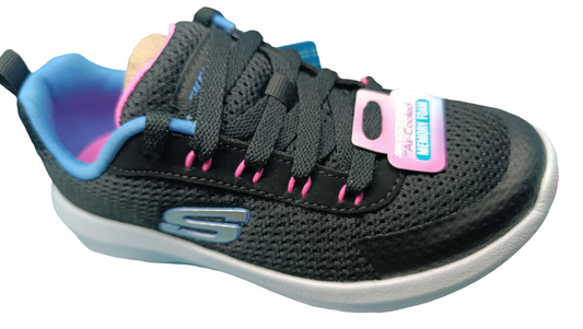 Destockage -60% baskets  skechers Dyna memory foam air-couled enfants filles 28 32 34