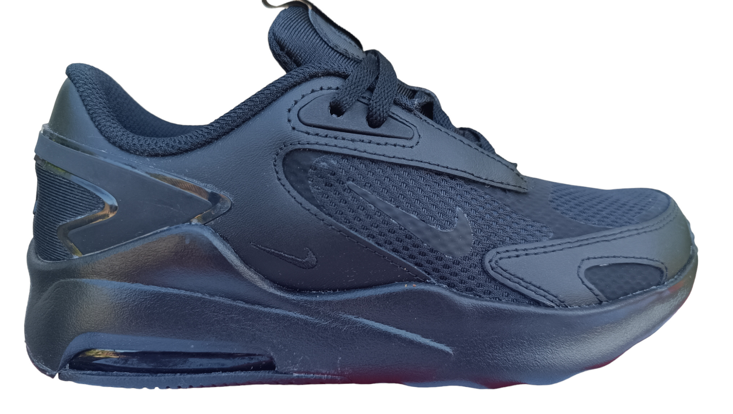 Destockage -50% baskets sneakers Nike air max bolt triple black junior mixte femme garçon 36 37.5 CW1626-001