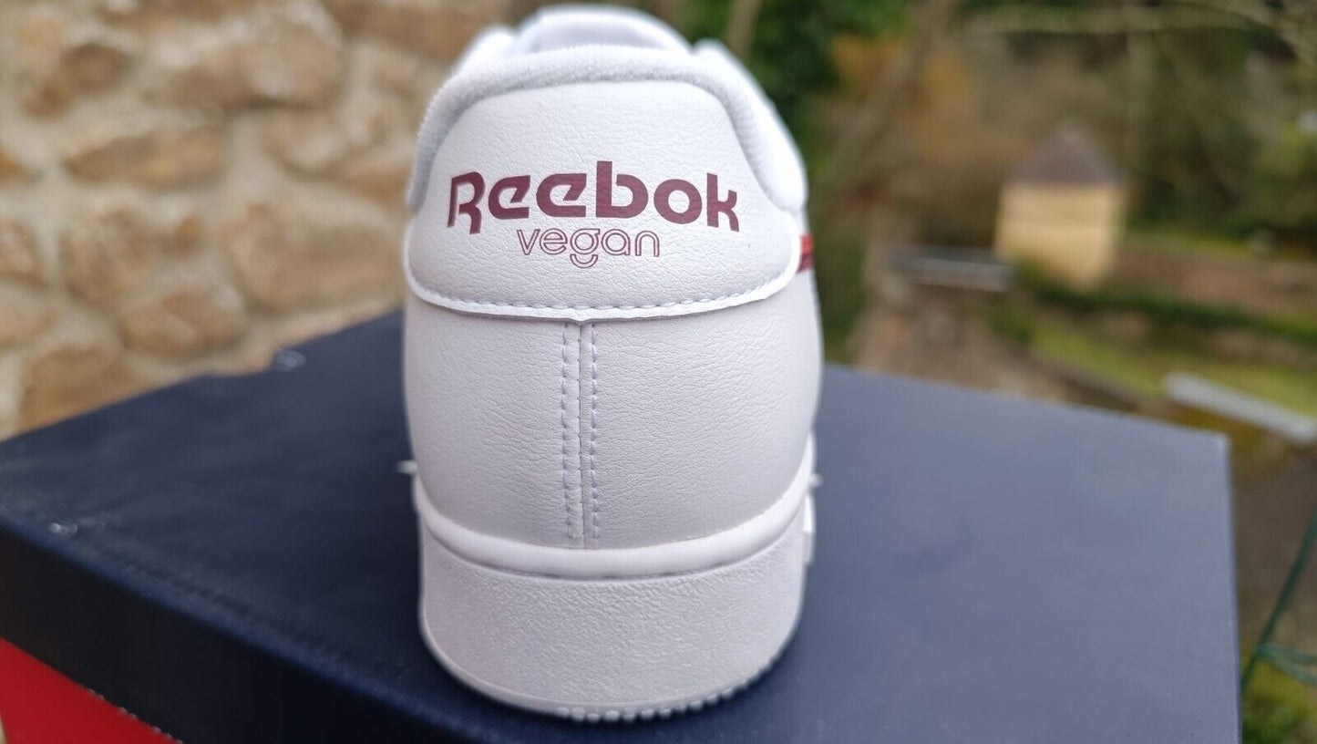 Destockage -50% Baskets Sneakers Reebok Npc II Vegan Blanc Homme 39 40 41 GZ3658