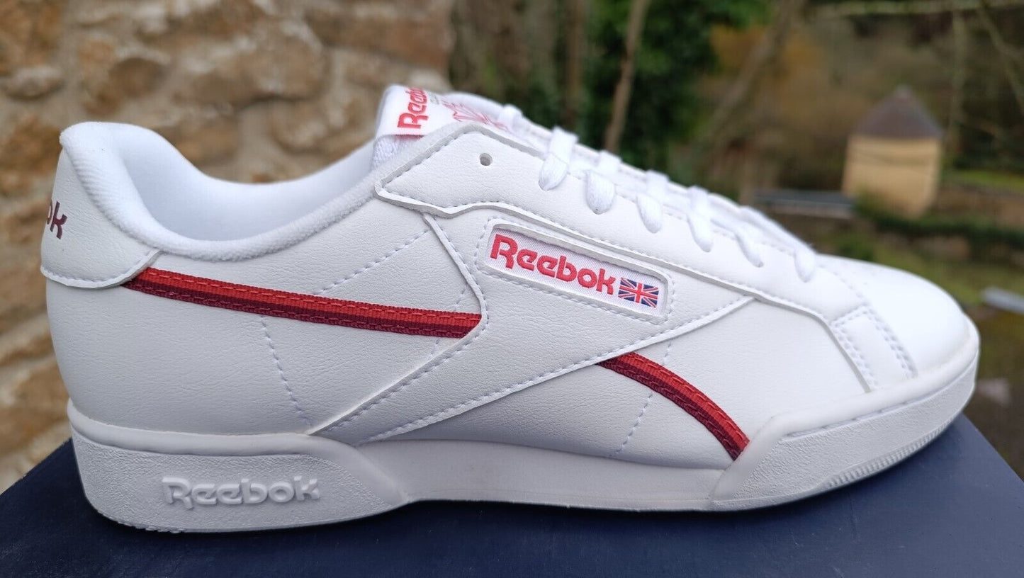 Destockage -50% Baskets Sneakers Reebok Npc II Vegan Blanc Homme 39 40 41 GZ3658