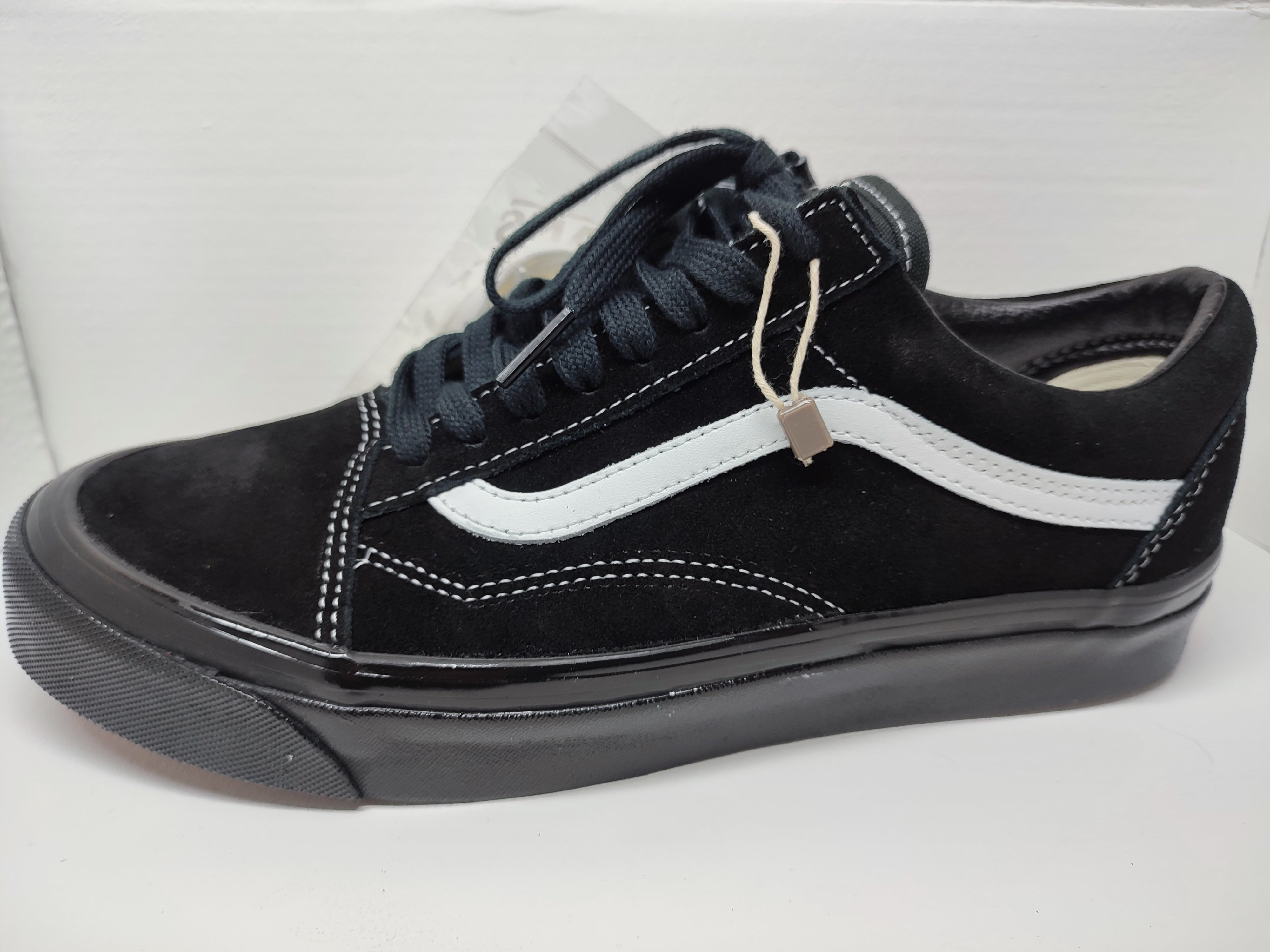 Baskets Pony HI Homme Pointure 41 Noir - Velours Et Cuir Véritable, Destockage -80%, Neuves En Boîte