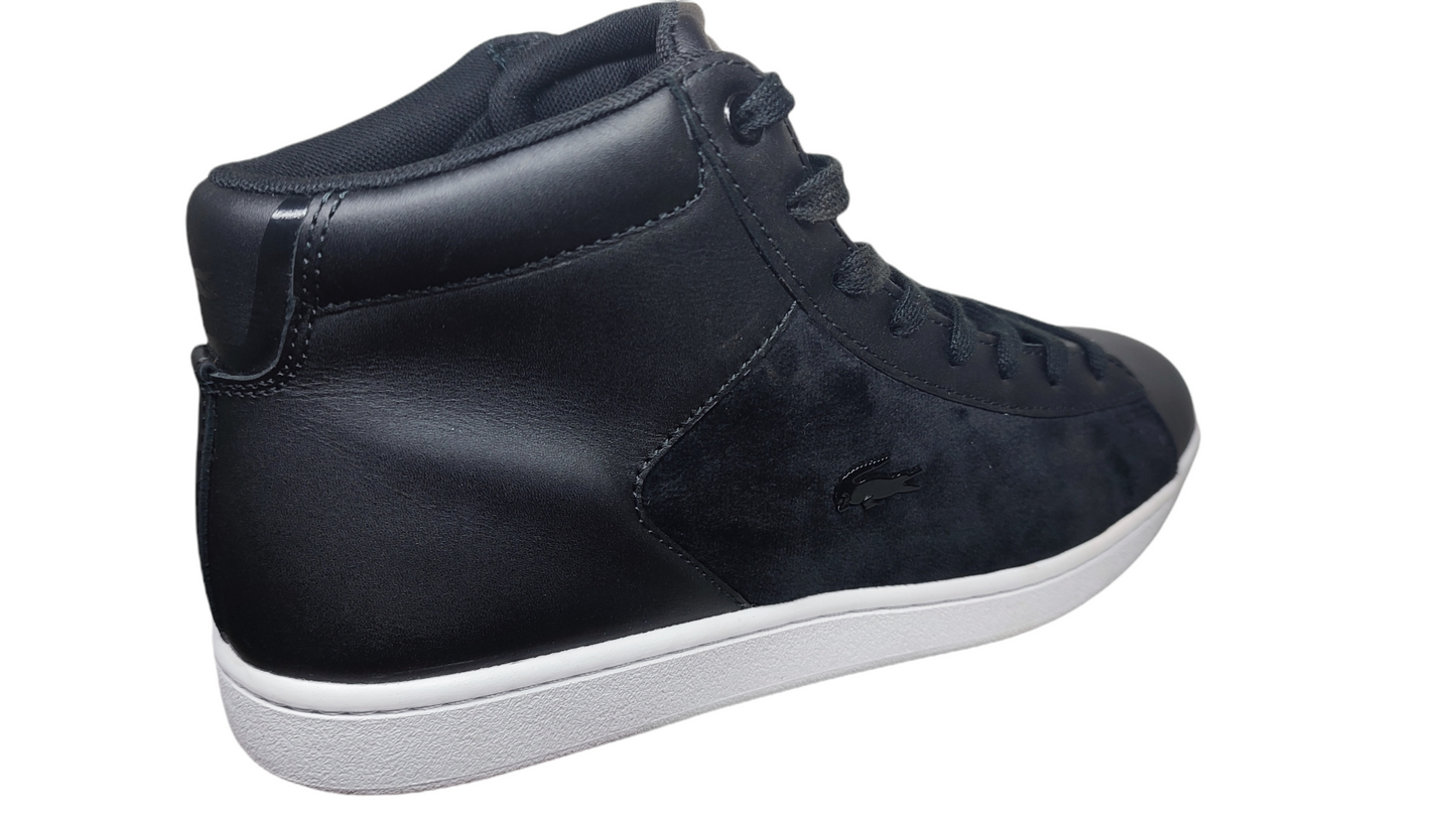 DESTOCKAGE BASKETS Lacoste evo mid carnaby mixte HOMME FEMME 39.5