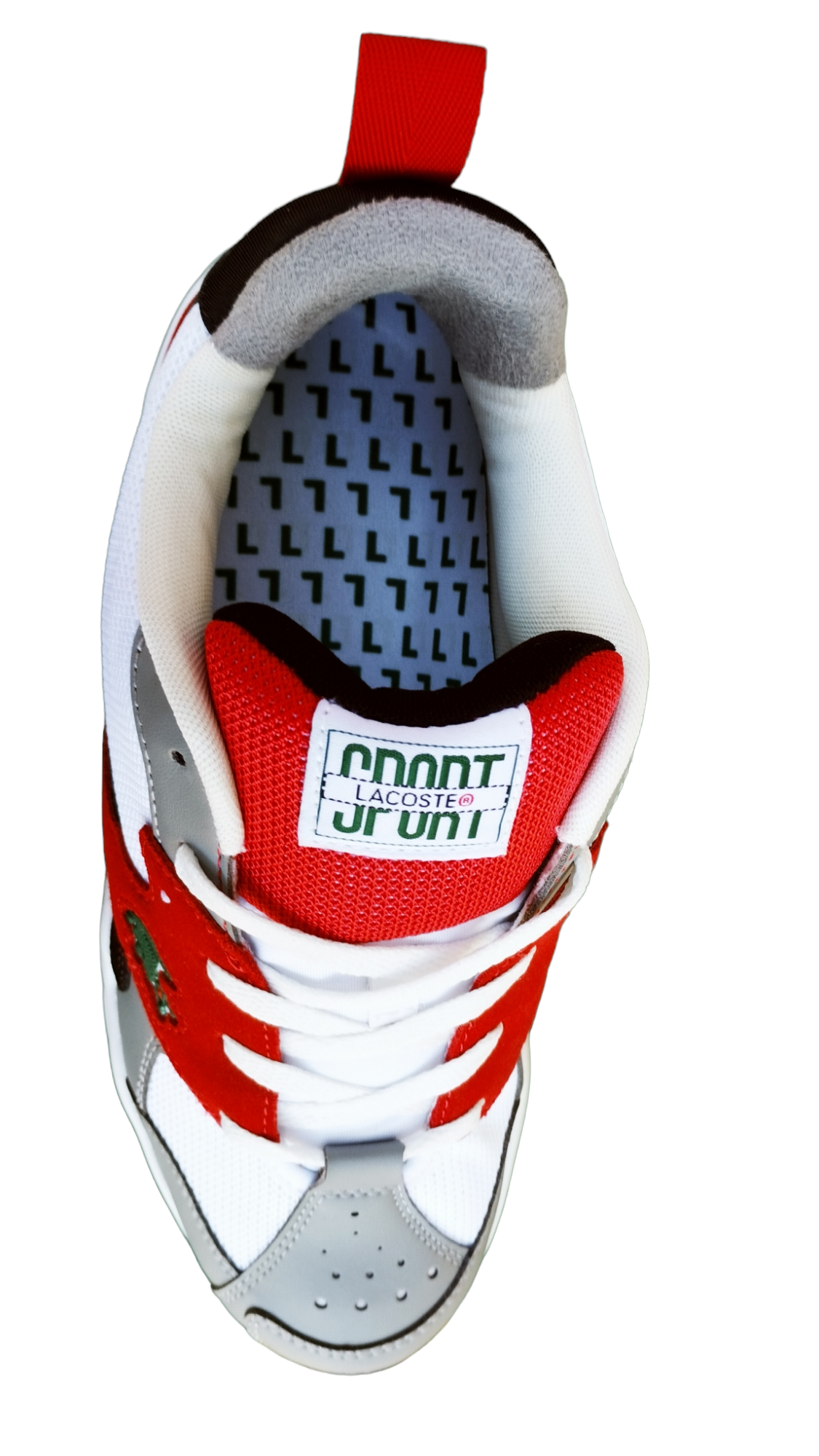 -50% DESTOCKAGE BASKETS Lacoste storm 96 homme 44.5