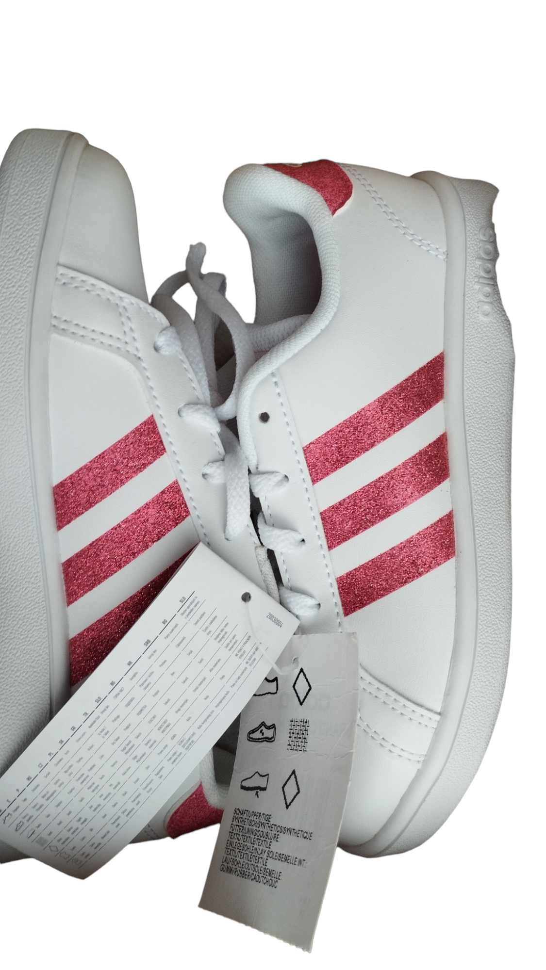 Destockage baskets adidas grand court 28 29 31