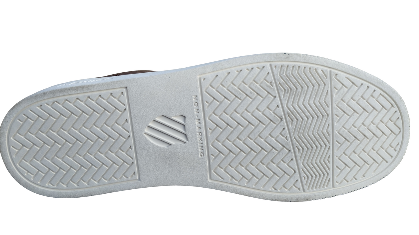 Baskets chaussures k-swiss homme 41 cuir véritable souple