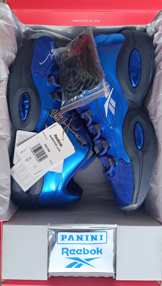 Collector baskets sneakers reebok question low Allen Iverson panini homme pointures 41 42