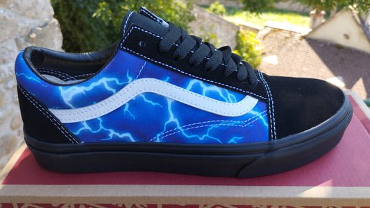 -25% Baskets vans old skool galaxie éclair homme 41 42.5 43