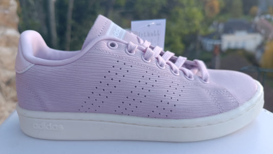 Destockage -50% baskets adidas advantage  semelle comfort cloudfoam femme 37 1/3