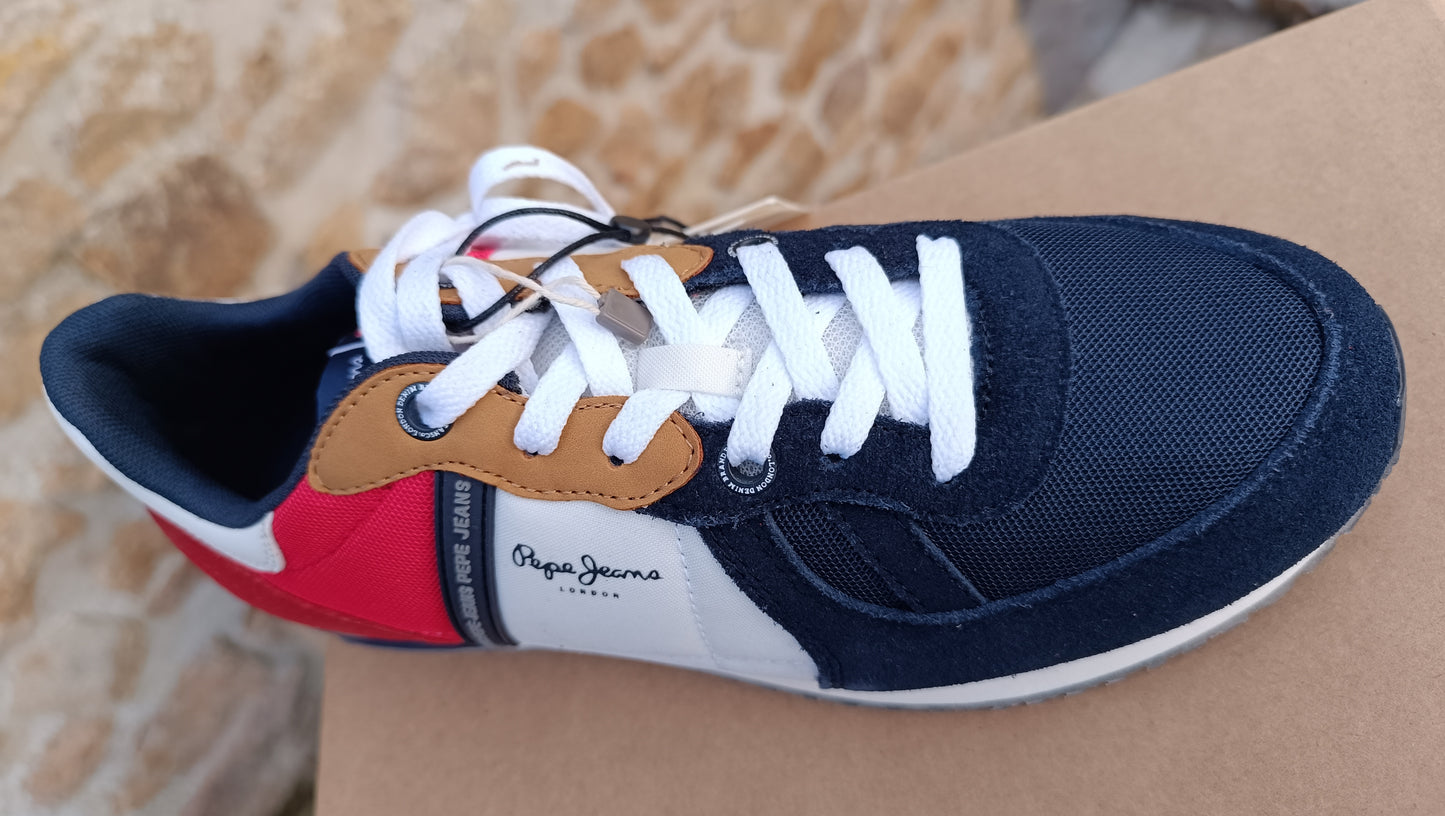 Destockage -55% baskets Pepe jeans tinker zéro homme 42