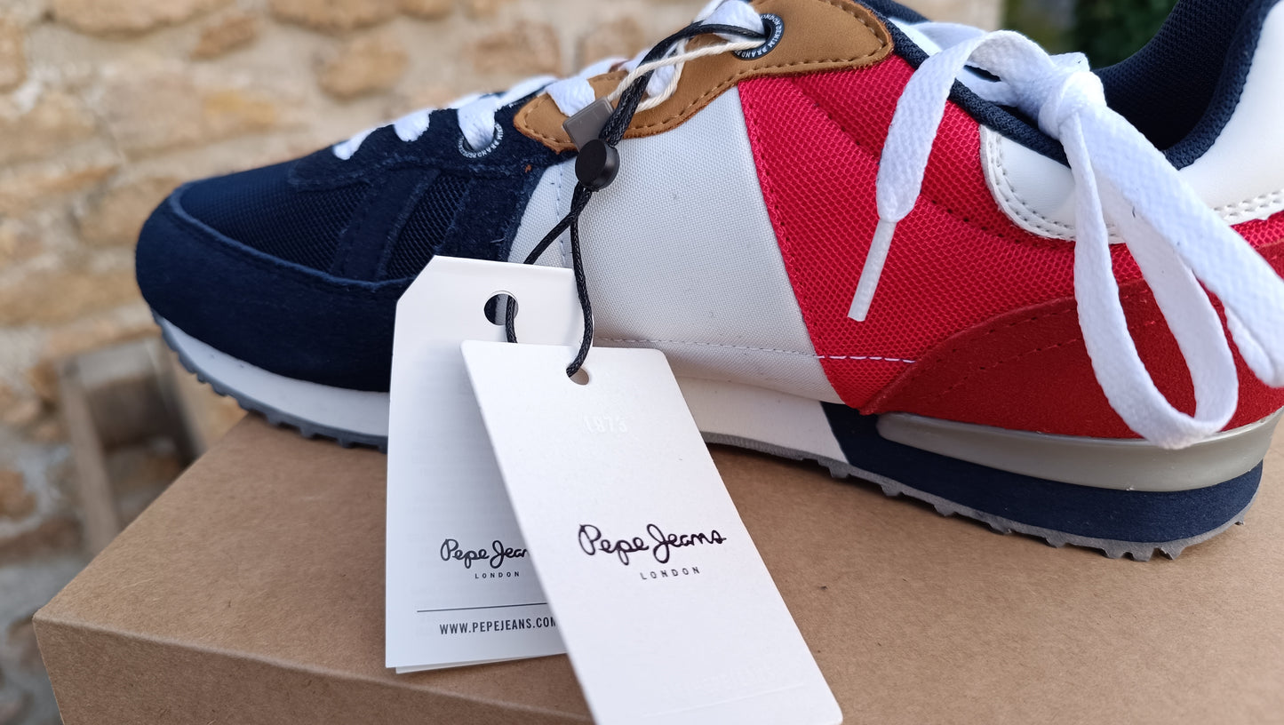 Destockage -55% baskets Pepe jeans tinker zéro homme 42