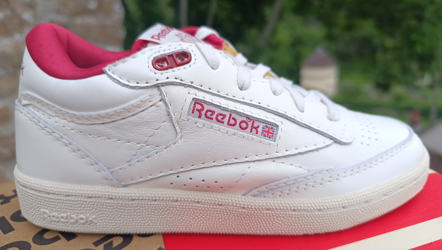 Destockage -70% Baskets Reebok Club cuir véritable  Mixte Femme garçon Junior 35 37.5 .