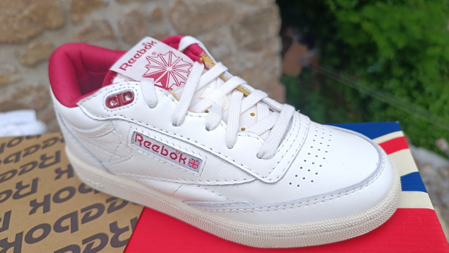 Destockage -70% Baskets Reebok Club cuir véritable  Mixte Femme garçon Junior 35 37.5 .