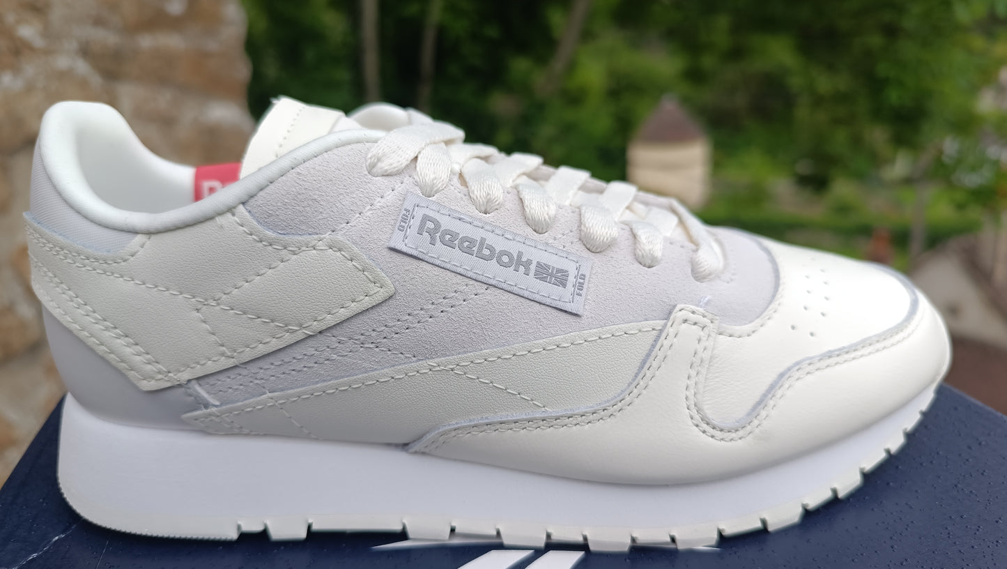 Destockage -50% Baskets Reebok Classic Cuir Véritable Durabilité Fort Femme 37.5 38.5 GX6301