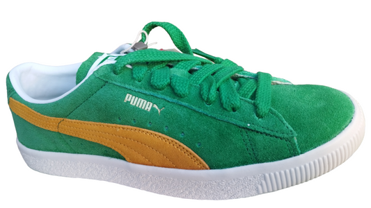 Destockage baskets Puma Suède VTG homme 40 41 vert durabilité forte