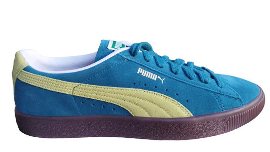 -50% destockage Baskets Puma Suède VTG bleu coral homme 42.5