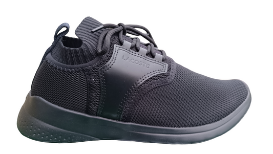 Destockage -50% baskets sneakers  Lacoste LT sense triple black homme femme 40.5