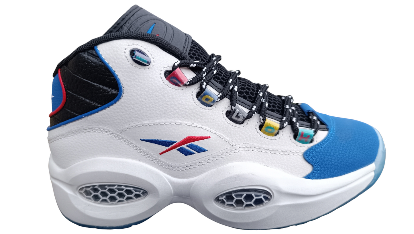 Destockage -70% baskets sneakers  Reebok question mid basketball homme 39