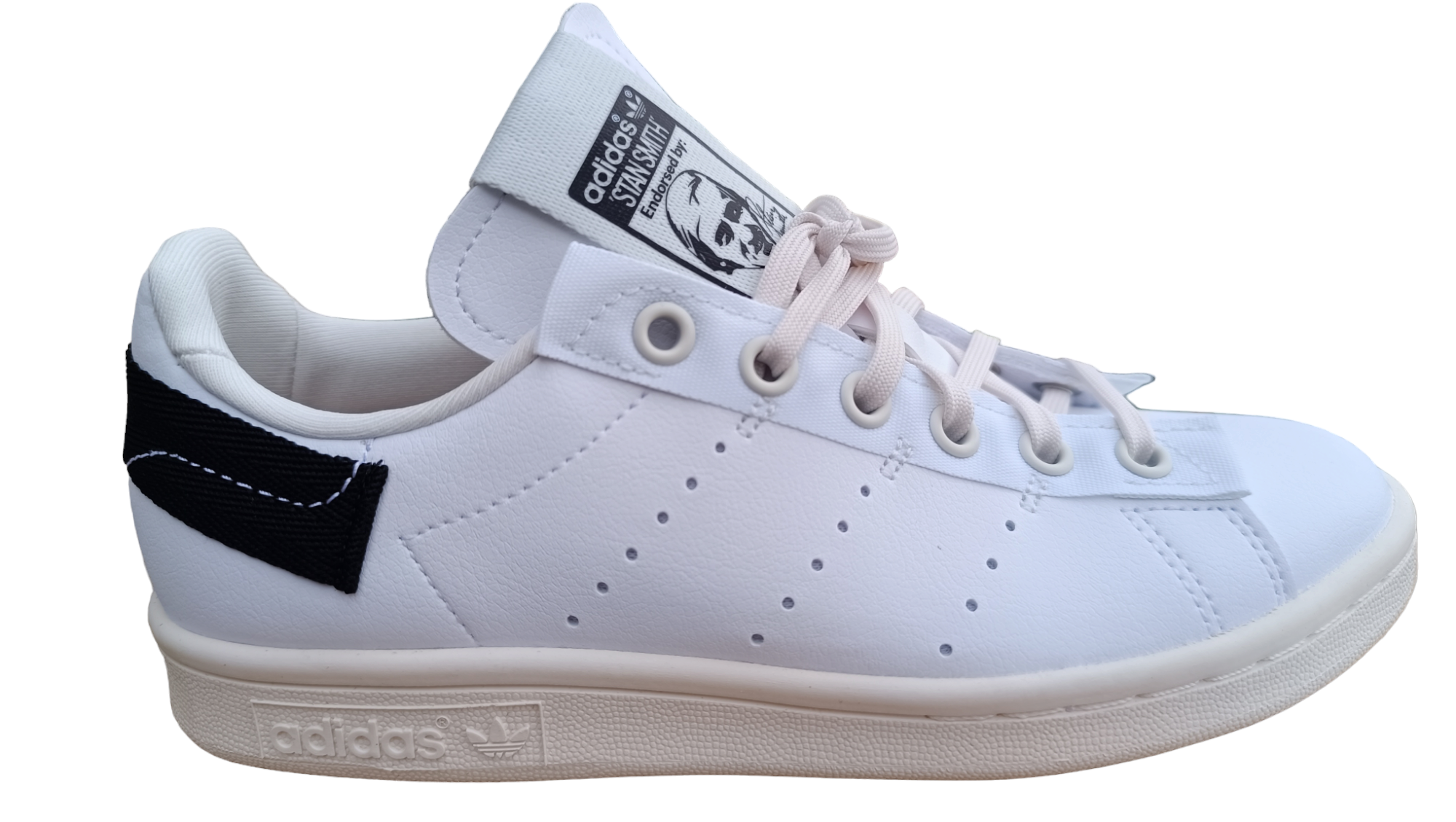 Destockage -60% baskets sneakers adidas Stan Smith parley cuir
