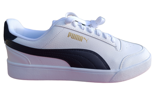 Destockage -47% baskets Puma Shuffle cuir véritable homme 43