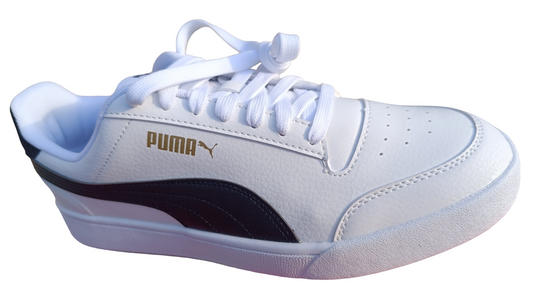 Destockage -47% baskets Puma Shuffle cuir véritable homme 43