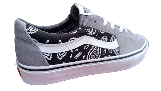 Baskets sneakers vans sk8-low paisley homme 41