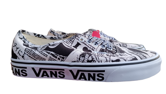 Baskets vans collage authentique femme homme