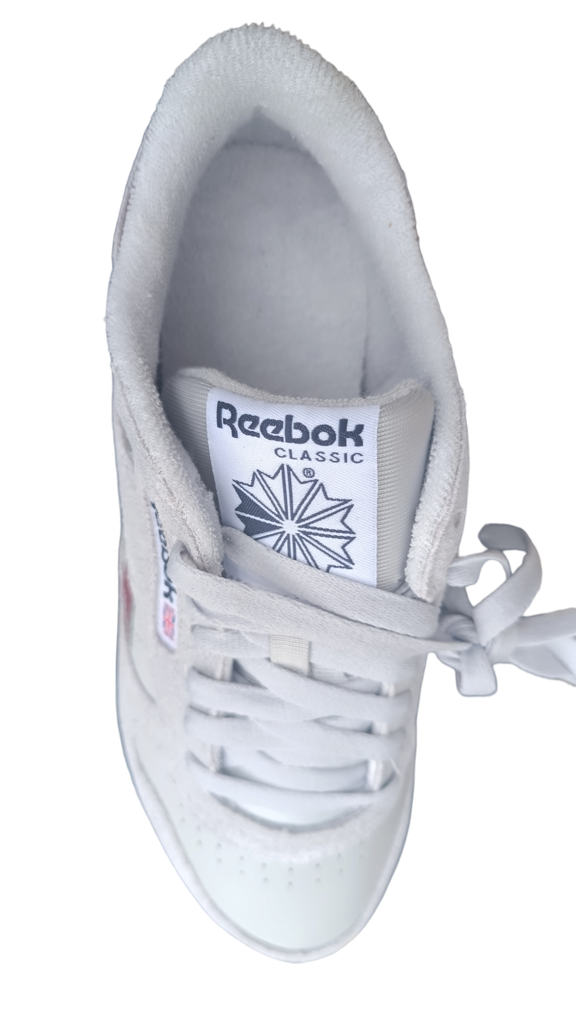 Destockage -60% baskets sneakers Reebok classic cuir véritable durabilité forte homme 39 40